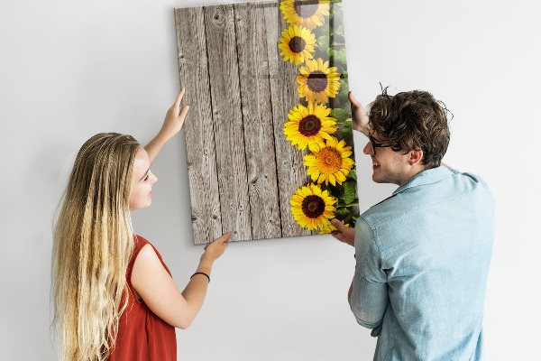 Popisovatelná magnetická tabule Kreativní květinová a fotografická tabule