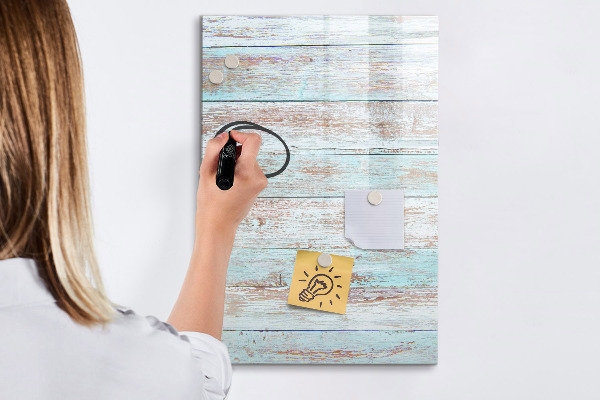 Magnetická psací tabule Dekorativní fototapeta v rustikálním stylu