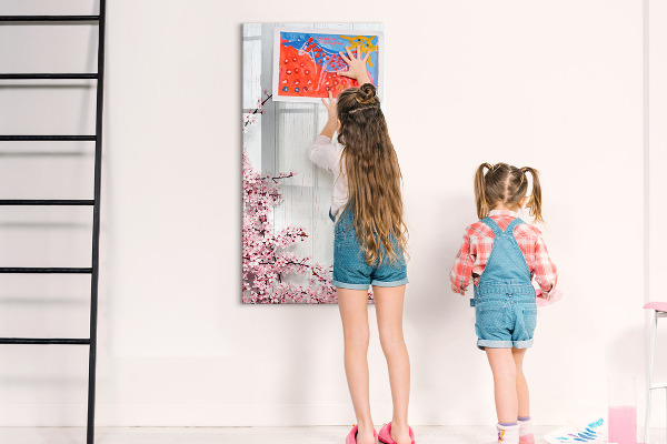 Magnetická psací tabule Kreativní prostor pro fotografie a poznámky