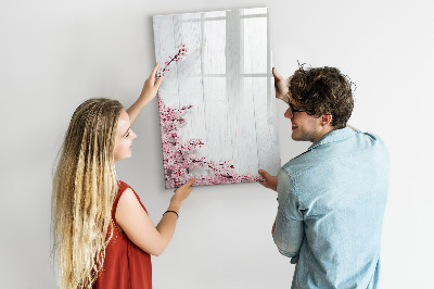 Magnetická psací tabule Kreativní prostor pro fotografie a poznámky