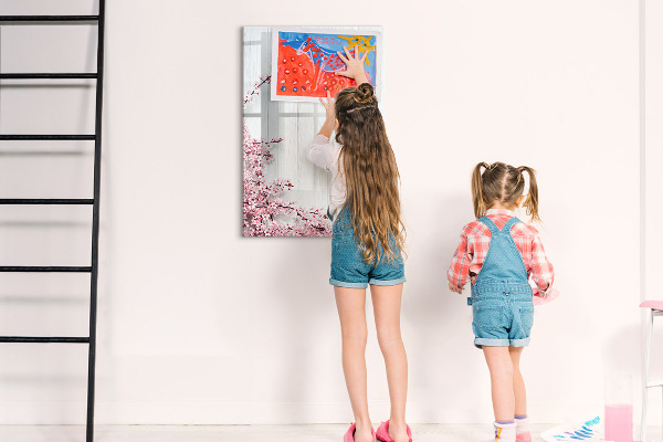 Magnetická psací tabule Kreativní prostor pro fotografie a poznámky