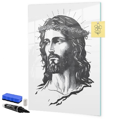Popisovatelná magnetická tabule Inspirace s láskou a nadějí