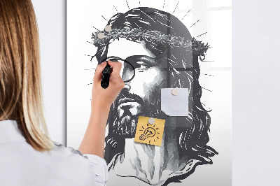 Popisovatelná magnetická tabule Inspirace s láskou a nadějí