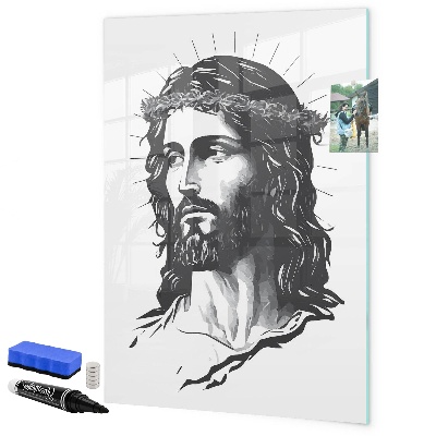 Popisovatelná magnetická tabule Inspirace s láskou a nadějí