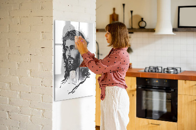 Popisovatelná magnetická tabule Inspirace s láskou a nadějí