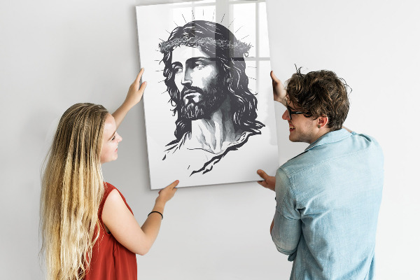 Popisovatelná magnetická tabule Inspirace s láskou a nadějí