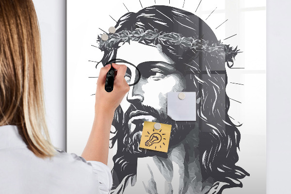 Popisovatelná magnetická tabule Inspirace s láskou a nadějí