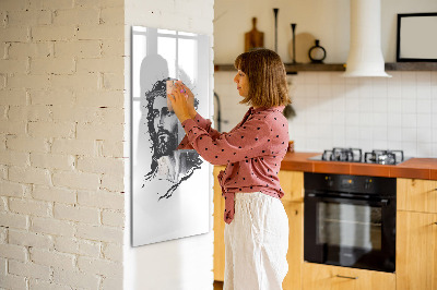 Popisovatelná magnetická tabule Inspirace s láskou a nadějí