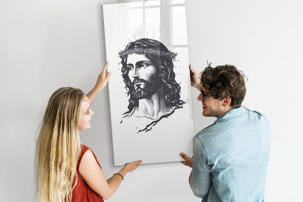 Popisovatelná magnetická tabule Inspirace s láskou a nadějí