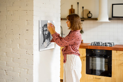 Popisovatelná magnetická tabule Inspirace s láskou a nadějí