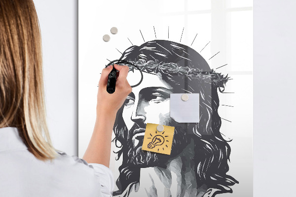 Popisovatelná magnetická tabule Inspirace s láskou a nadějí