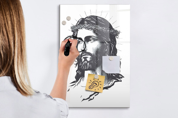 Popisovatelná magnetická tabule Inspirace s láskou a nadějí