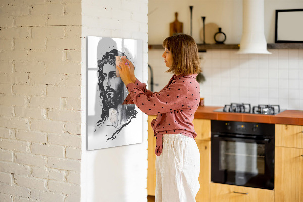 Popisovatelná magnetická tabule Inspirace s láskou a nadějí