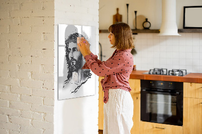Popisovatelná magnetická tabule Inspirace s láskou a nadějí