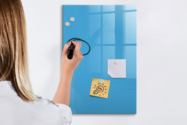 Magnetická psací tabule Barevná tabule na poznámky a fotografie
