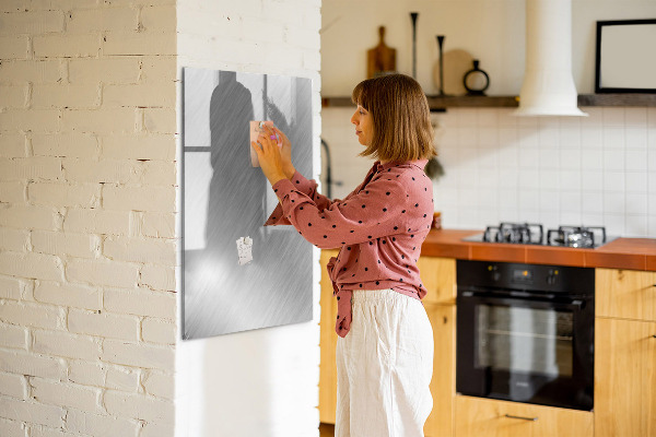 Magnetická psací tabule Kovová fotografická deska