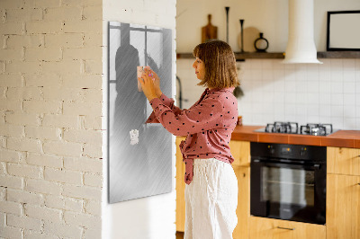 Magnetická psací tabule Kovová fotografická deska