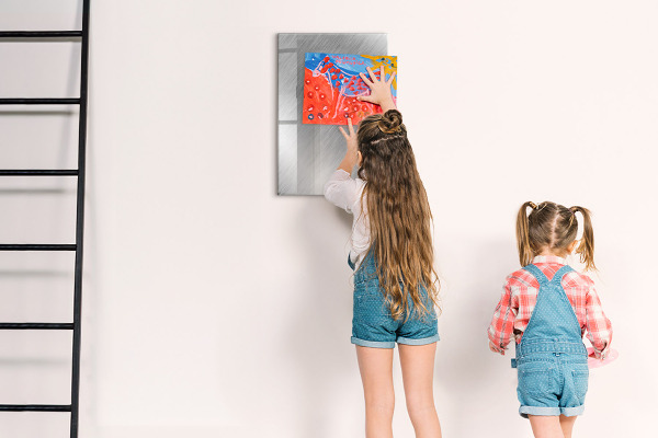 Magnetická psací tabule Kovová fotografická deska