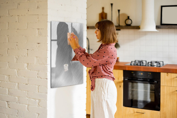 Magnetická psací tabule Kovová fotografická deska