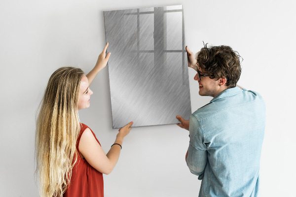 Magnetická psací tabule Kovová fotografická deska