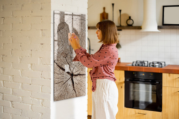 Magnetická psací tabule Přirozené pozadí pro fotografie a poznámky
