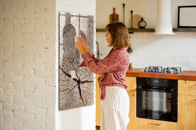Magnetická psací tabule Přirozené pozadí pro fotografie a poznámky