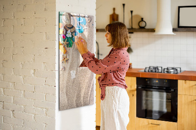 Magnetická psací tabule Kreativní tabule pro vzpomínky na dovolenou