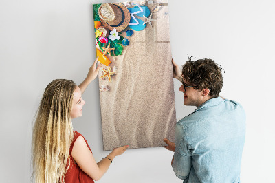 Magnetická psací tabule Kreativní tabule pro vzpomínky na dovolenou