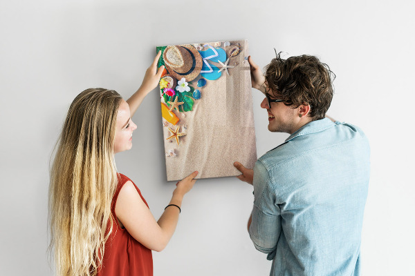 Magnetická psací tabule Kreativní tabule pro vzpomínky na dovolenou