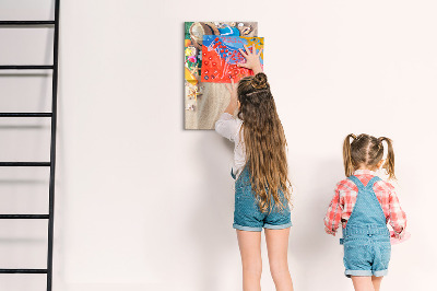 Magnetická psací tabule Kreativní tabule pro vzpomínky na dovolenou