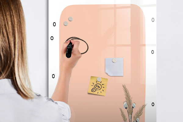Magnetická psací tabule Plánovací a poznámková tabule