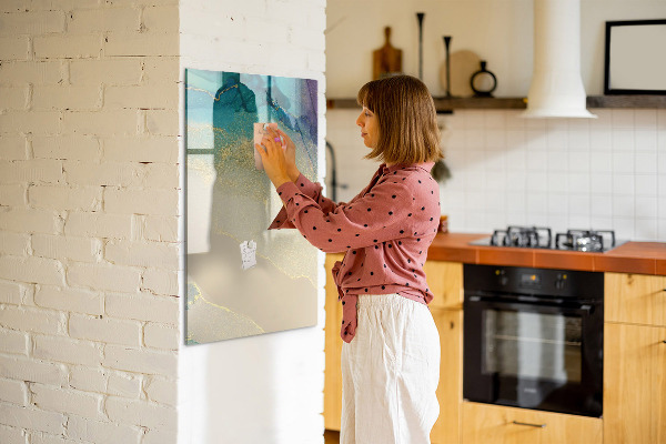 Popisovatelná magnetická tabule Stylová deska na poznámky a fotografie