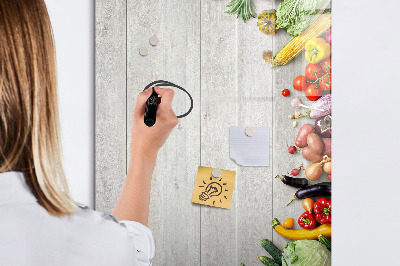 Magnetická psací tabule Kreativní tabule na poznámky a fotografie