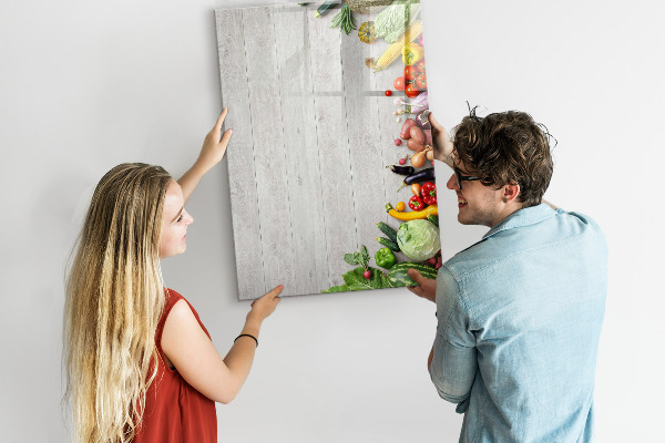 Magnetická psací tabule Kreativní tabule na poznámky a fotografie