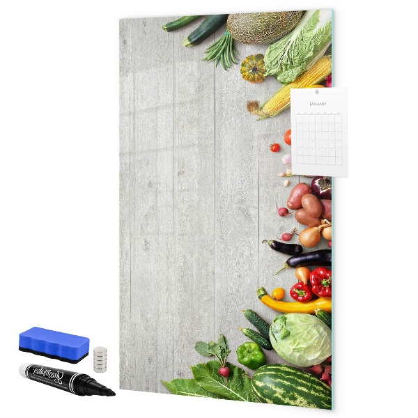 Magnetická psací tabule Kreativní tabule na poznámky a fotografie