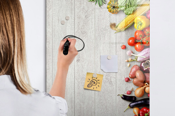Magnetická psací tabule Kreativní tabule na poznámky a fotografie
