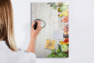 Magnetická psací tabule Kreativní tabule na poznámky a fotografie