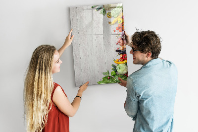 Magnetická psací tabule Kreativní tabule na poznámky a fotografie