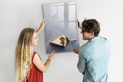Magnetická psací tabule Kreativní tabule na poznámky a fotografie