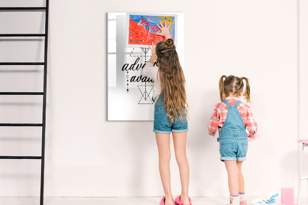 Popisovatelná magnetická tabule Kreativní prostor pro vzpomínky a dobrodružství