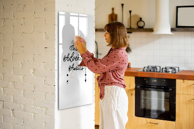 Magnetická psací tabule Kreativní prostor pro vzpomínky a fotografie