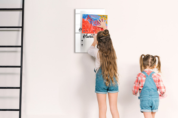 Magnetická psací tabule Kreativní prostor pro vzpomínky a fotografie