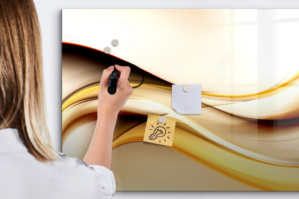 Magnetická psací tabule Moderní prostor pro prezentaci fotografií