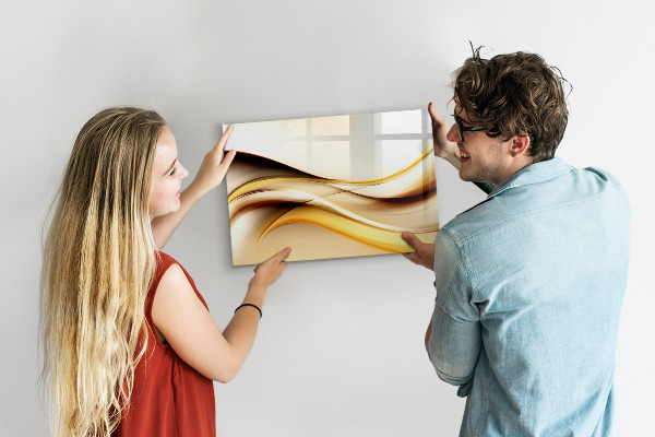 Magnetická psací tabule Moderní prostor pro prezentaci fotografií
