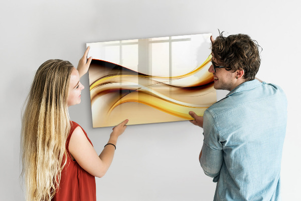 Magnetická psací tabule Moderní prostor pro prezentaci fotografií