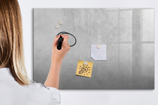Magnetická psací tabule Nástěnka s poznámkami a fotografiemi