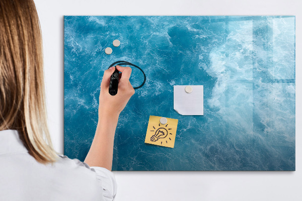 Magnetická psací tabule Barevná tabule na poznámky a fotografie