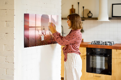 Popisovatelná magnetická tabule Kreativní prostor pro prezentaci fotografií