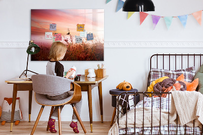 Popisovatelná magnetická tabule Kreativní prostor pro prezentaci fotografií