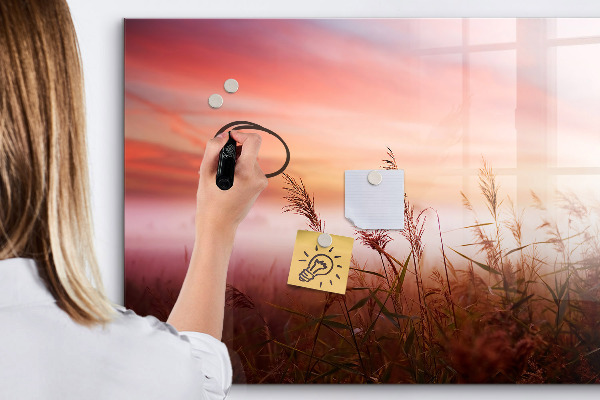 Popisovatelná magnetická tabule Kreativní prostor pro prezentaci fotografií
